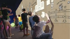 兒童體感互動投影游戲