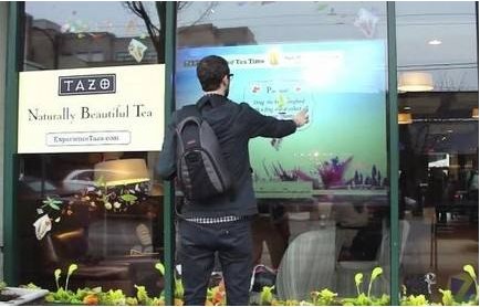 商場櫥窗互動(dòng)